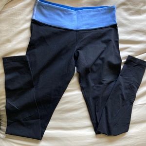 Lululemon Wunder Under leggings black low rise long inseam (32 inch) size 8
